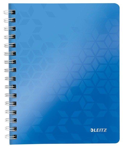 Leitz LEITZ Notizblock WOW PP A5 46410036 blau kariert  