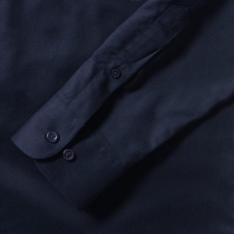 Russell Chemise Oxford Manches Longues Facile d'Entretien  