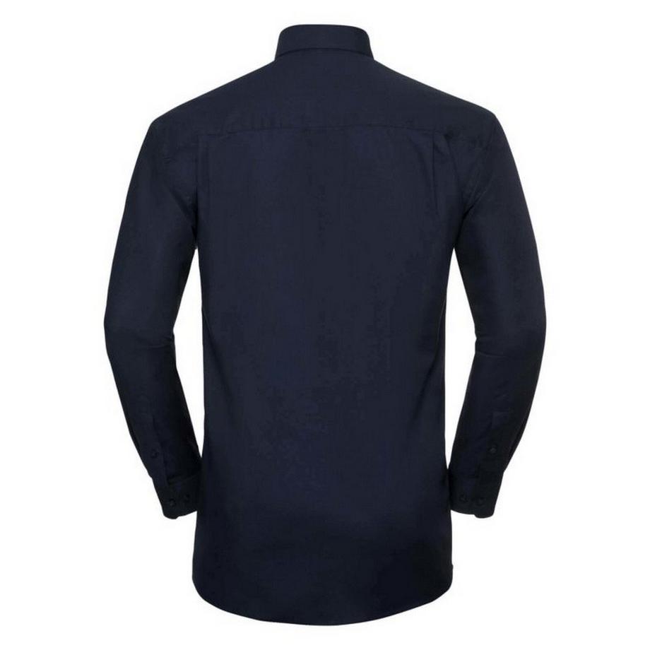 Russell Chemise Oxford Manches Longues Facile d'Entretien  