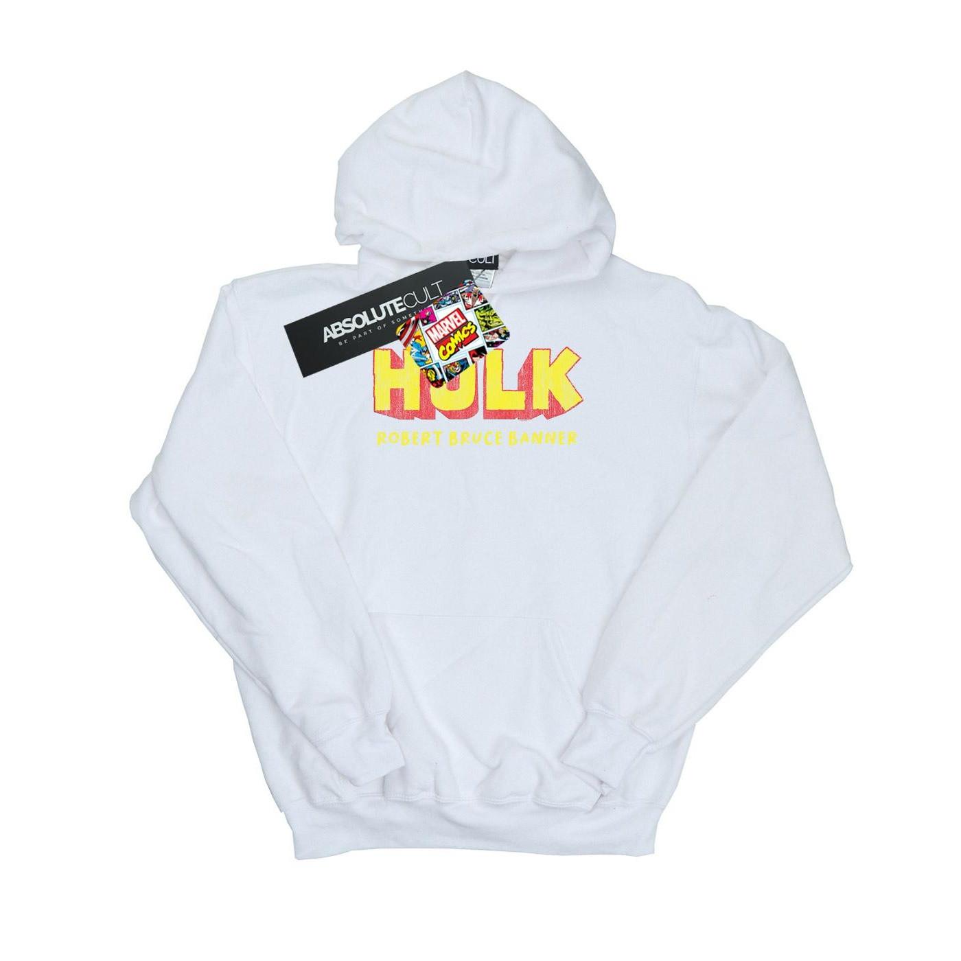 Image of Hulk Aka Robert Bruce Banner Kapuzenpullover Jungen Weiss 140/146