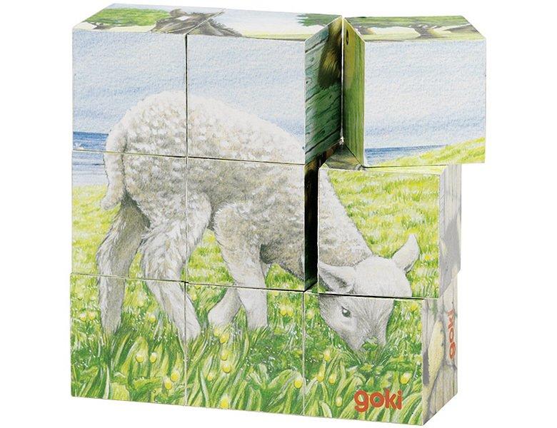 Image of Puzzle Bauernhoftiere (9Teile)