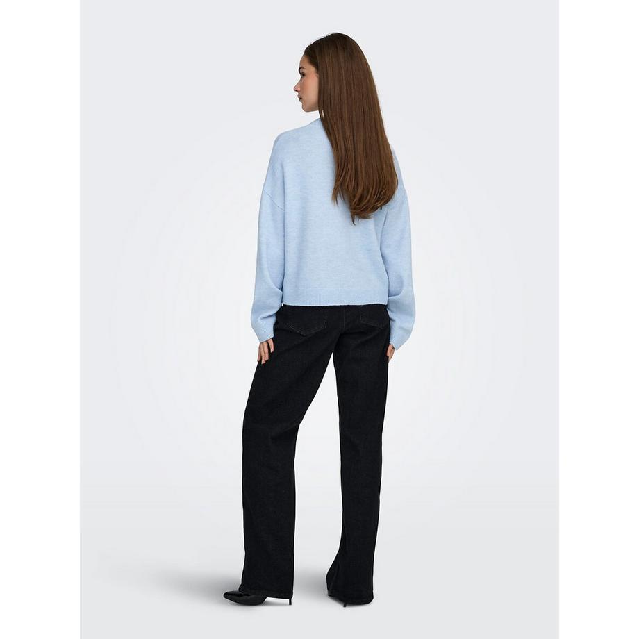 ONLY Maglione Girocollo Maniche Lunghe  
