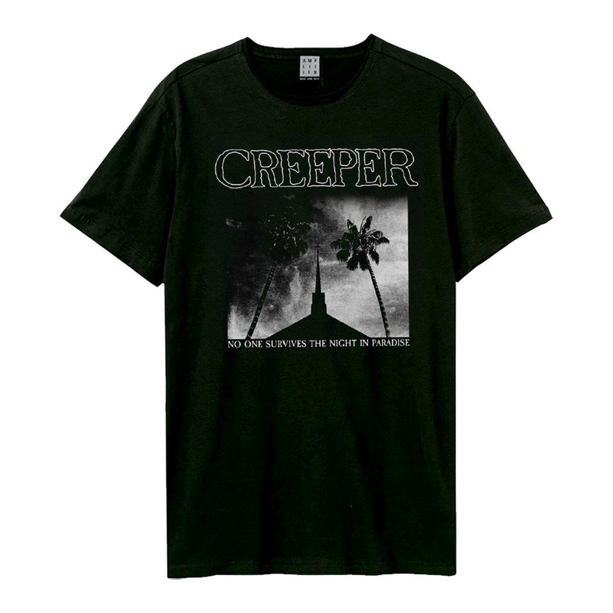 Image of Night In Paradise Tshirt Damen Schwarz L