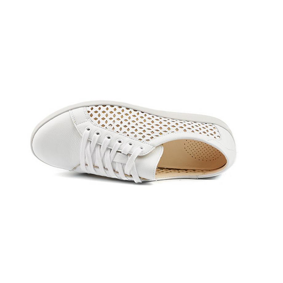 Christian Dietz Vicenza H-8.5 Sneakers in Pelle Perforata con Lacci Vicenza H-6.5 