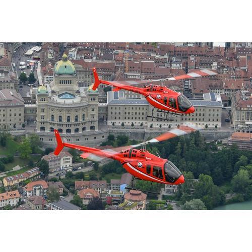 Image of Helikopterflug Über Bern - 20 Minuten (für 1 Person) Unisex