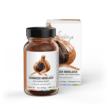Schwarzer Knoblauch | Unterstützung bei Bluthochdruck