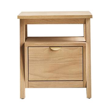 Nachttisch aus massivem Eichenholz Pola