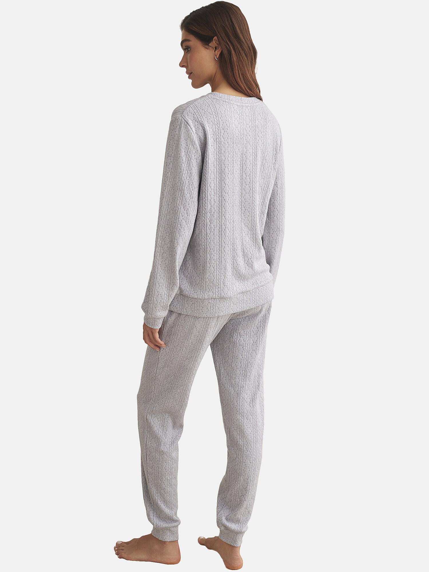 Selmark  Pyjama pantalon top manches longues TEXTURAS 