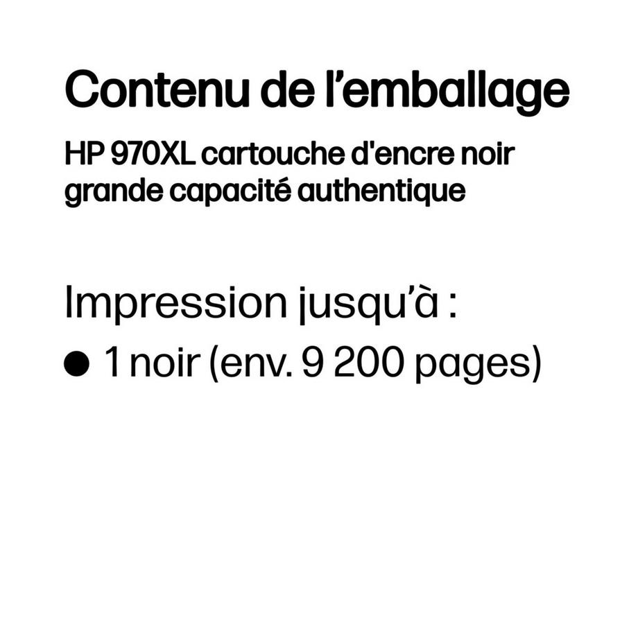 HEWLETT PACKARD  970XL Tinte 