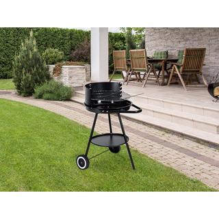 B2X Runder Gartengrill mit verstellbarer Rosthöhe  