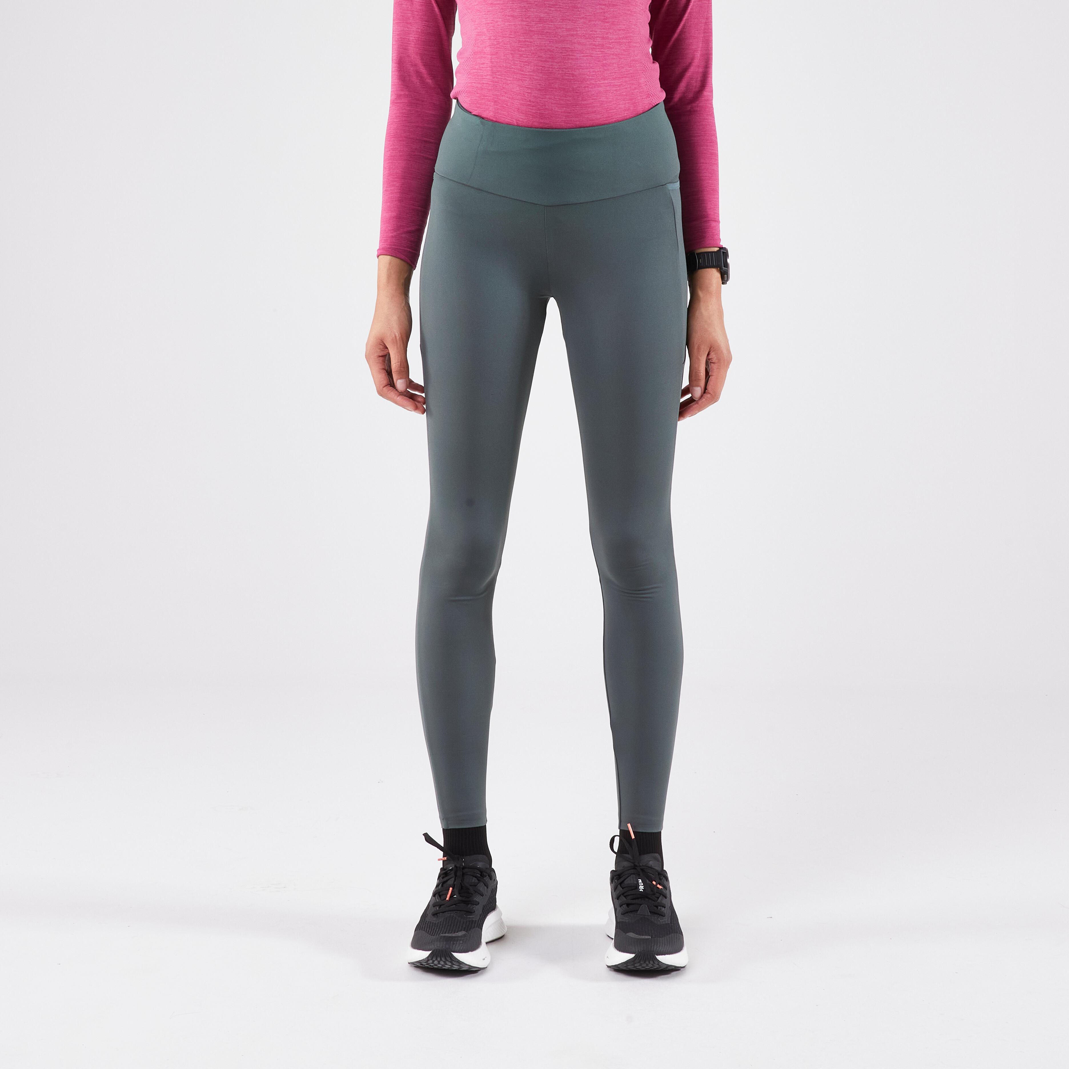 KIPRUN  Leggings running lunghi donna - Run 500 Warm 
