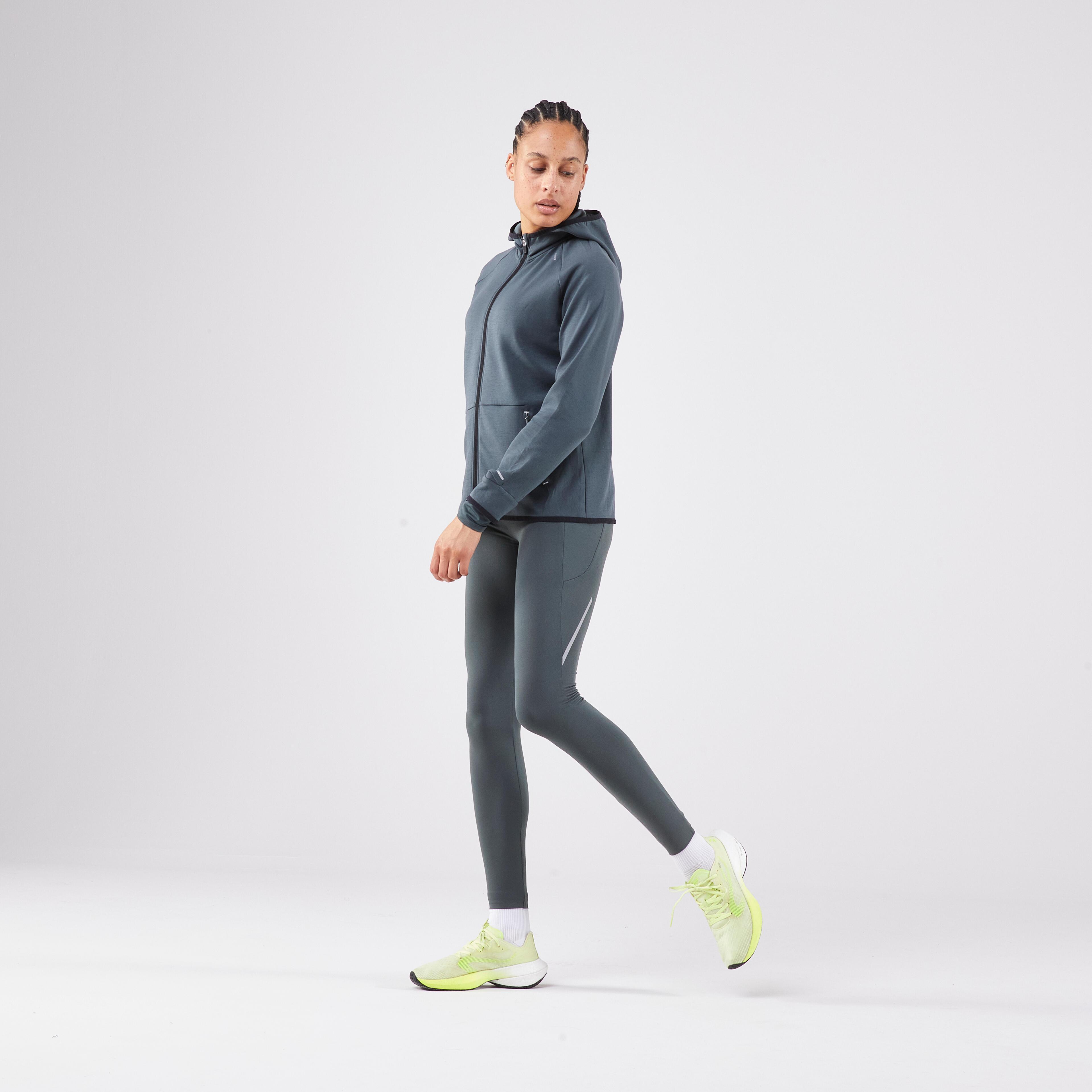 KIPRUN  Leggings running lunghi donna - Run 500 Warm 