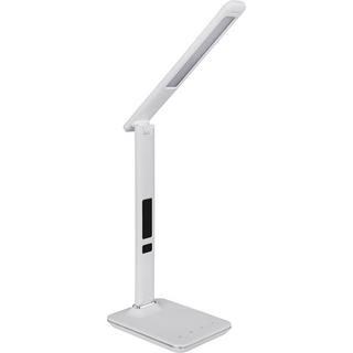 mutoni Lampada da tavolo Tanna in plastica bianca 1xLED  