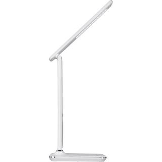 mutoni Lampada da tavolo Tanna in plastica bianca 1xLED  