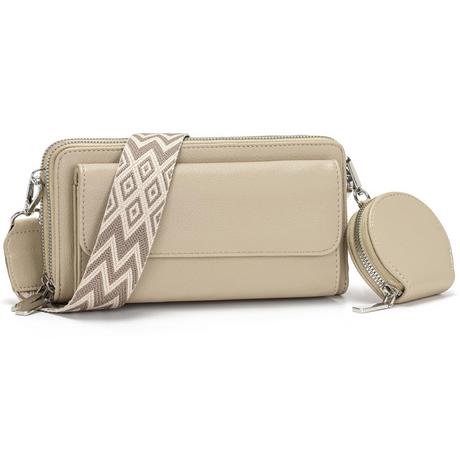 Only-bags.store Kleine Handtasche mit gemustertem Riemen  