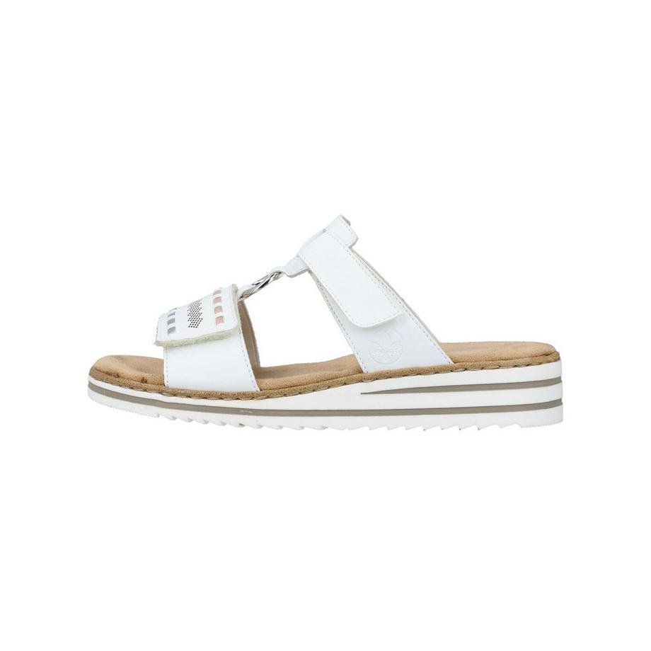 Rieker Sandali con plateau e chiusura a strappo  