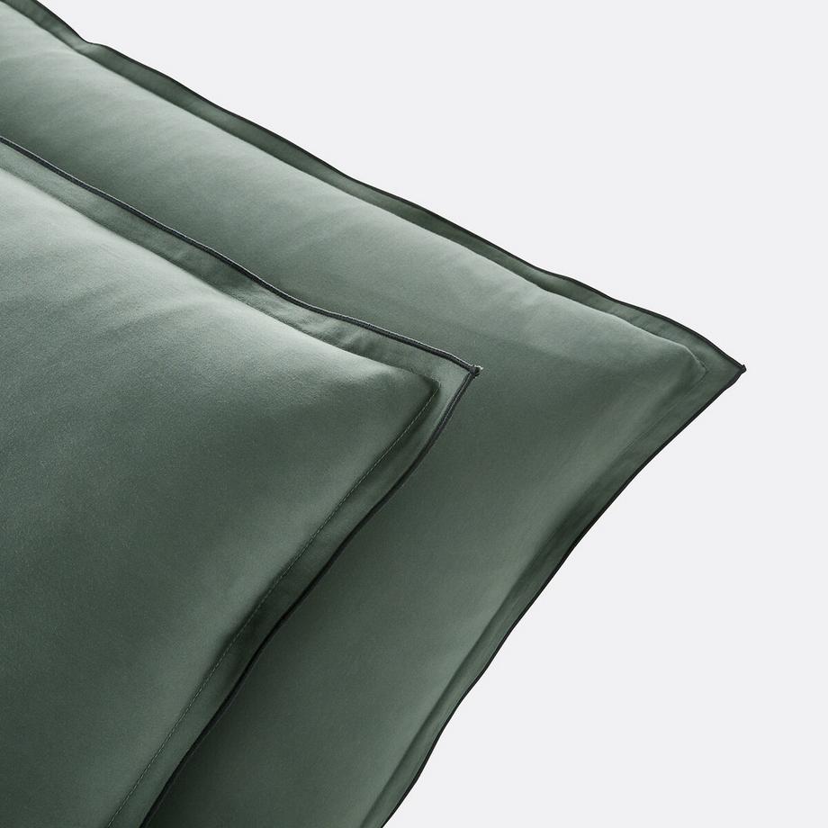 La Redoute Intérieurs Victor Uni Satin de Coton Taie d'Oreiller  