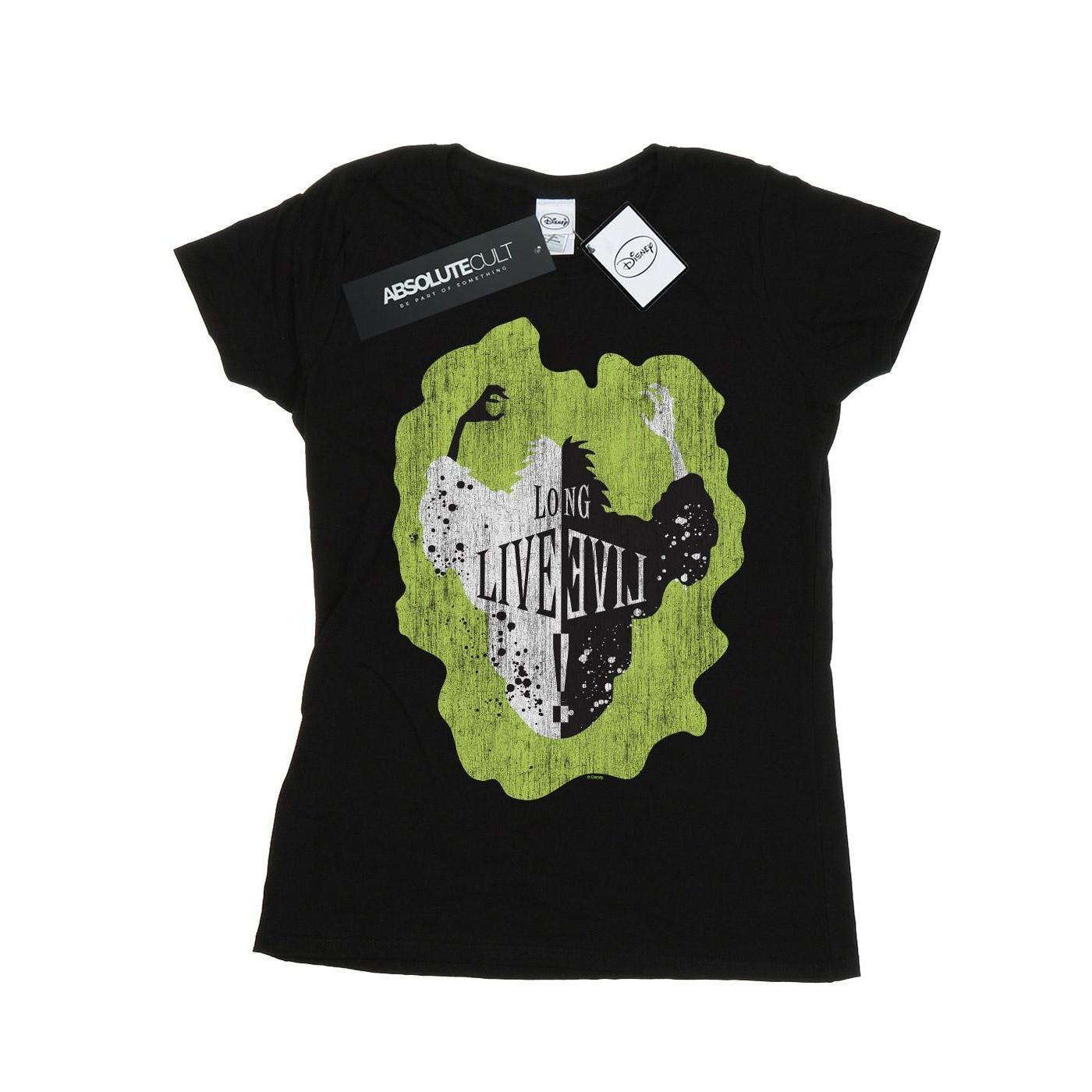 Image of The Descendants Cruella Long Live Tshirt Damen Schwarz XXL