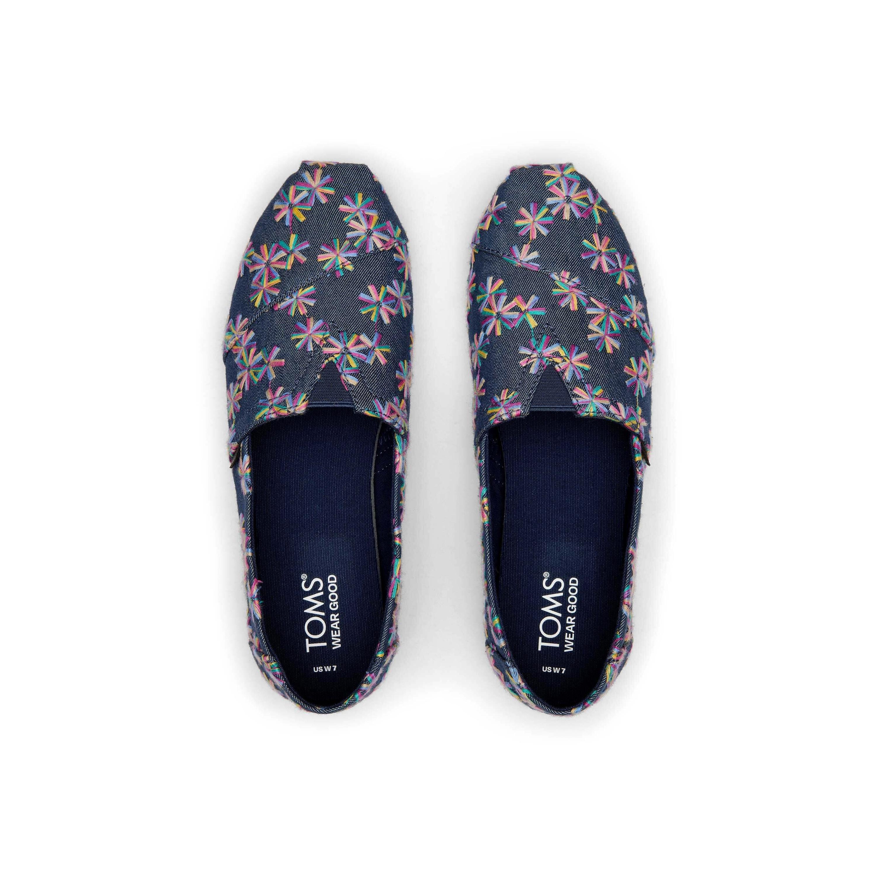 TOMS  espadrilles mit blumenmuster frau  alpargata 