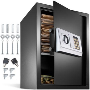 Cassaforte elettronica  con sistema di chiusura a doppio perno