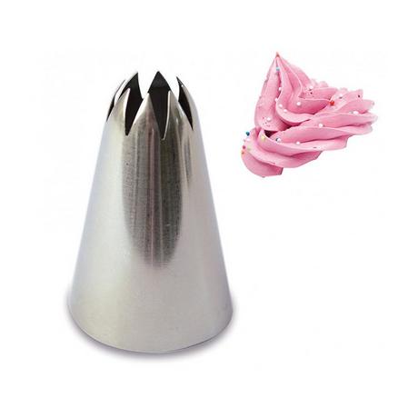 ScrapCooking  Edelstahl-Spritztüllen (10mm) 