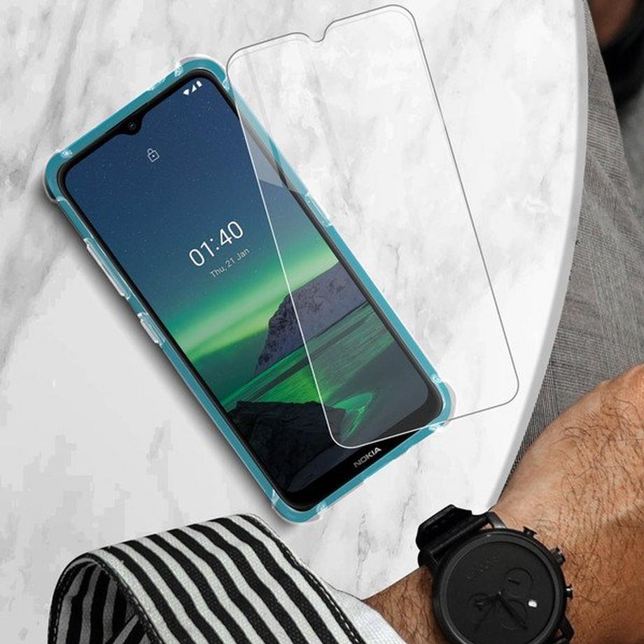 Avizar  Coque Nokia 1.4 + verre trempé antichoc 