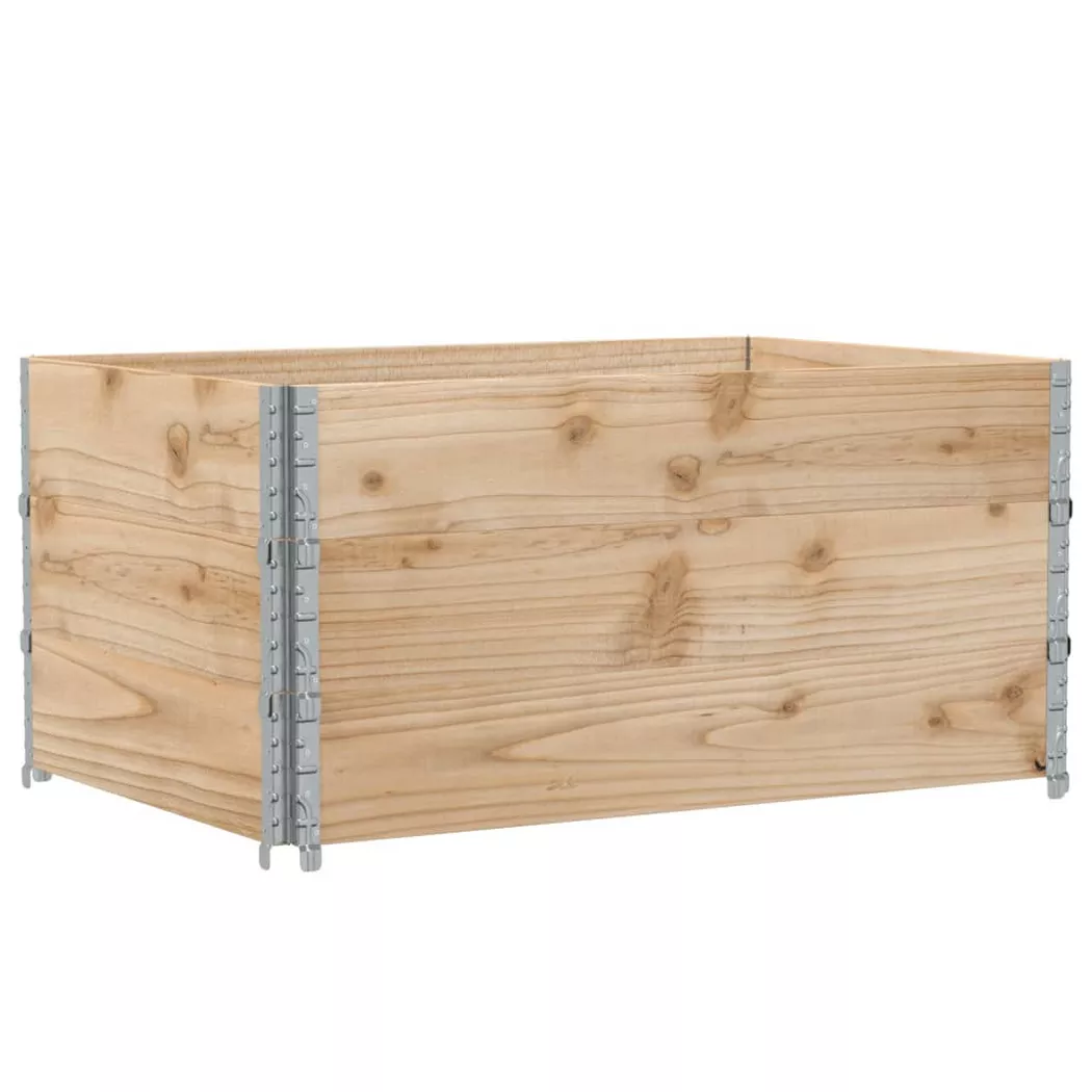 vidaXL Jardinière 120x80 cm bois massif de pin