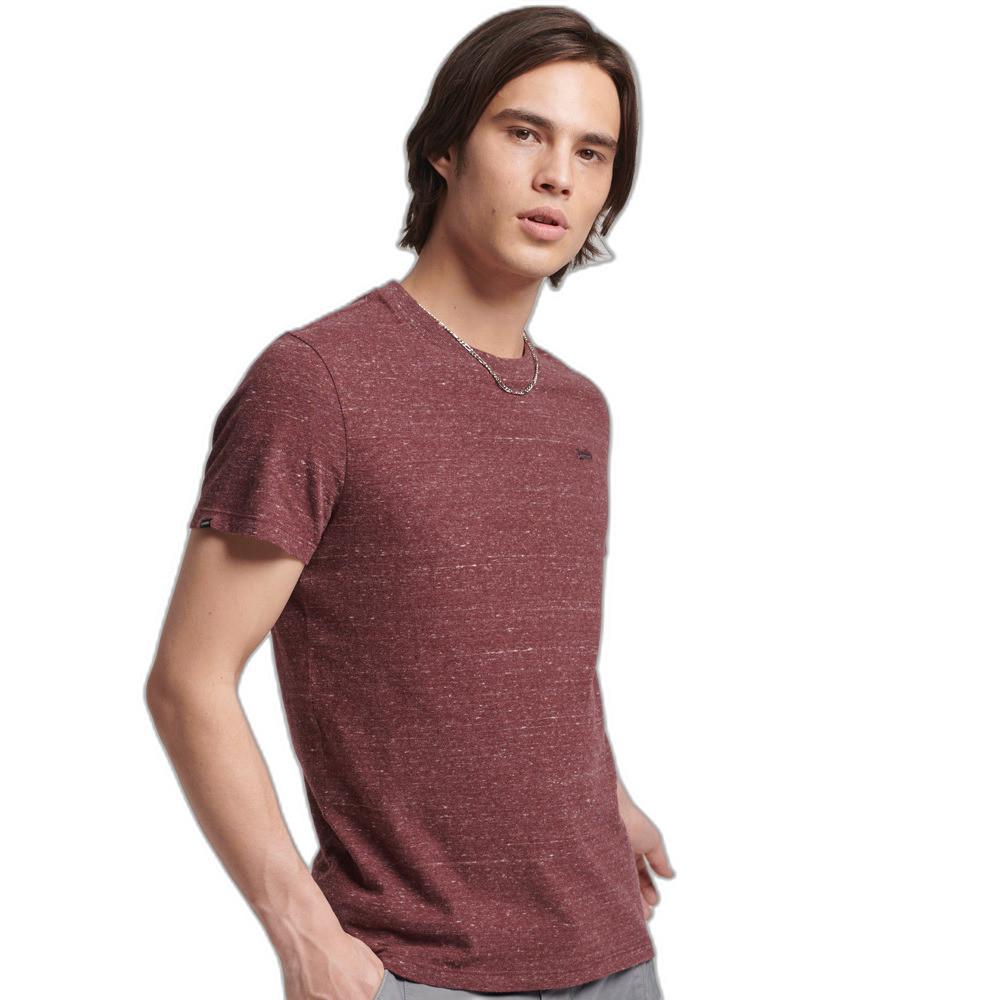 Superdry Bio-Baumwolle Mikro Besticktes T-Shirt  