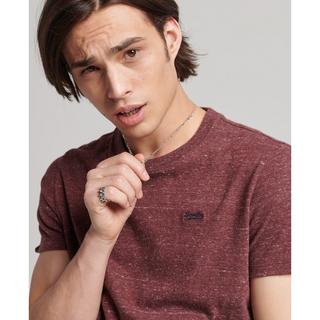 Superdry Bio-Baumwolle Mikro Besticktes T-Shirt  