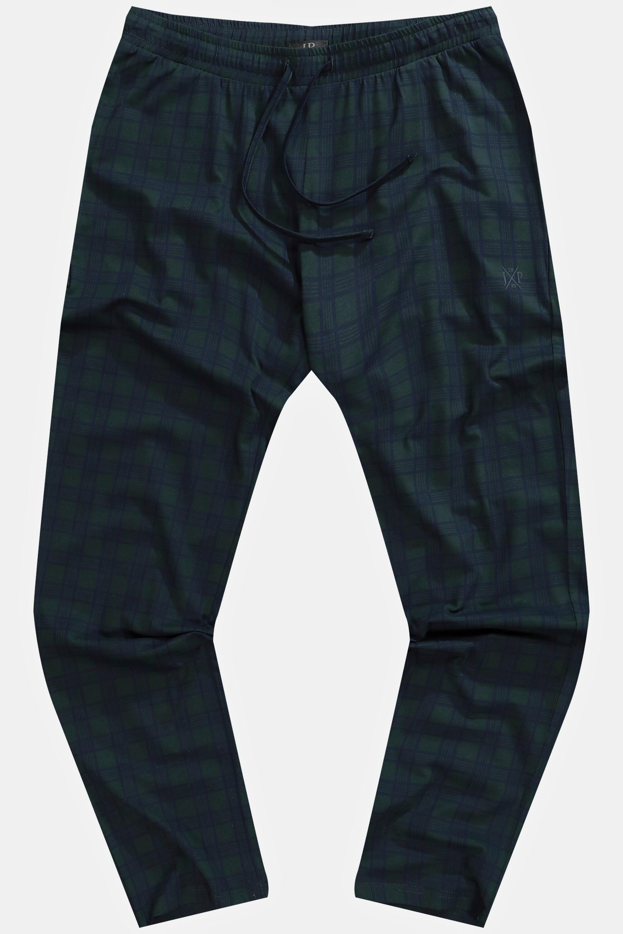 JP1880  Pantalon de pyjama Homewear, ceinture élastique et motif à carreaux, qualité OEKO-TEX 