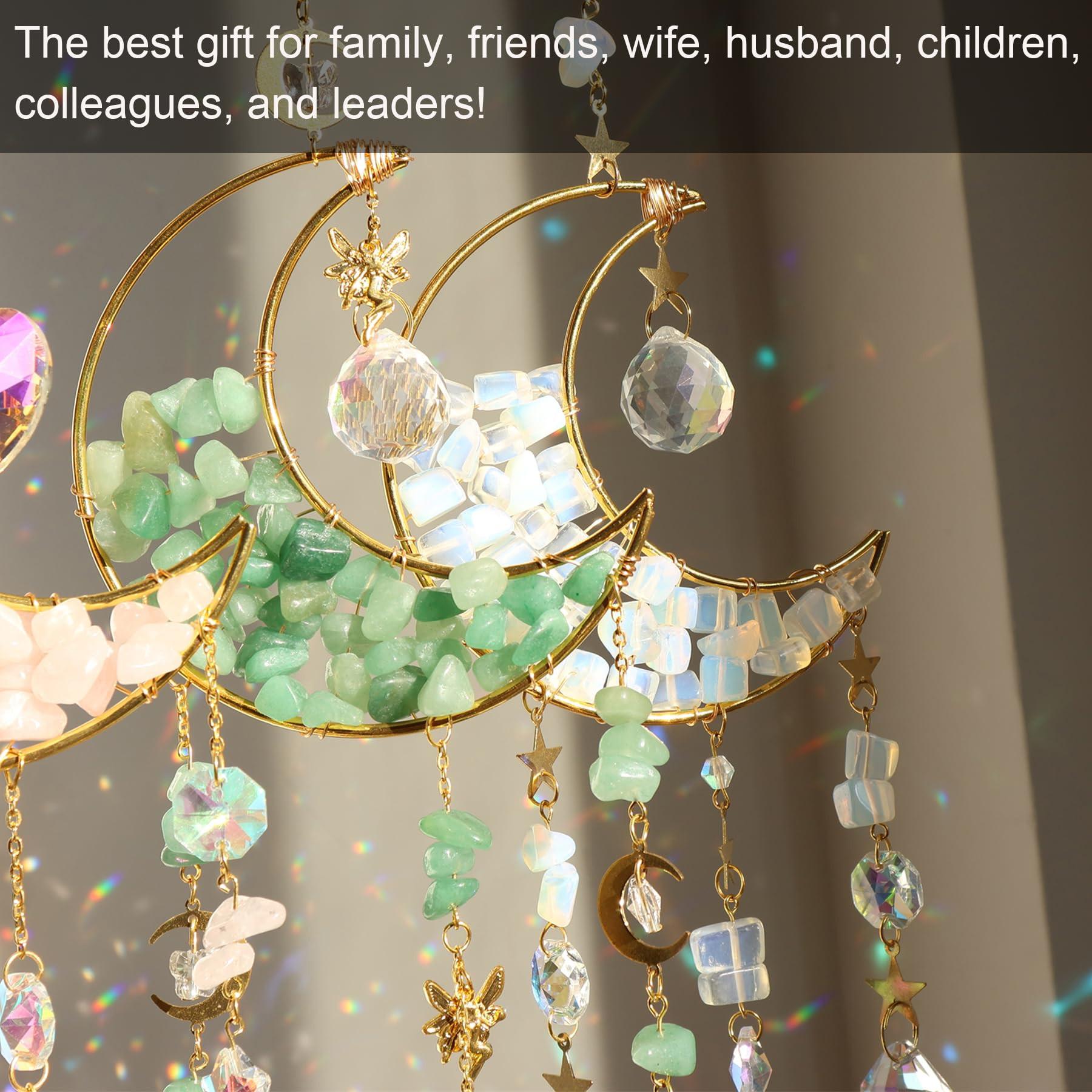 Alopini Sonnenfänger-Kristallfenster, Kristall-Anhänger-Dekoration  