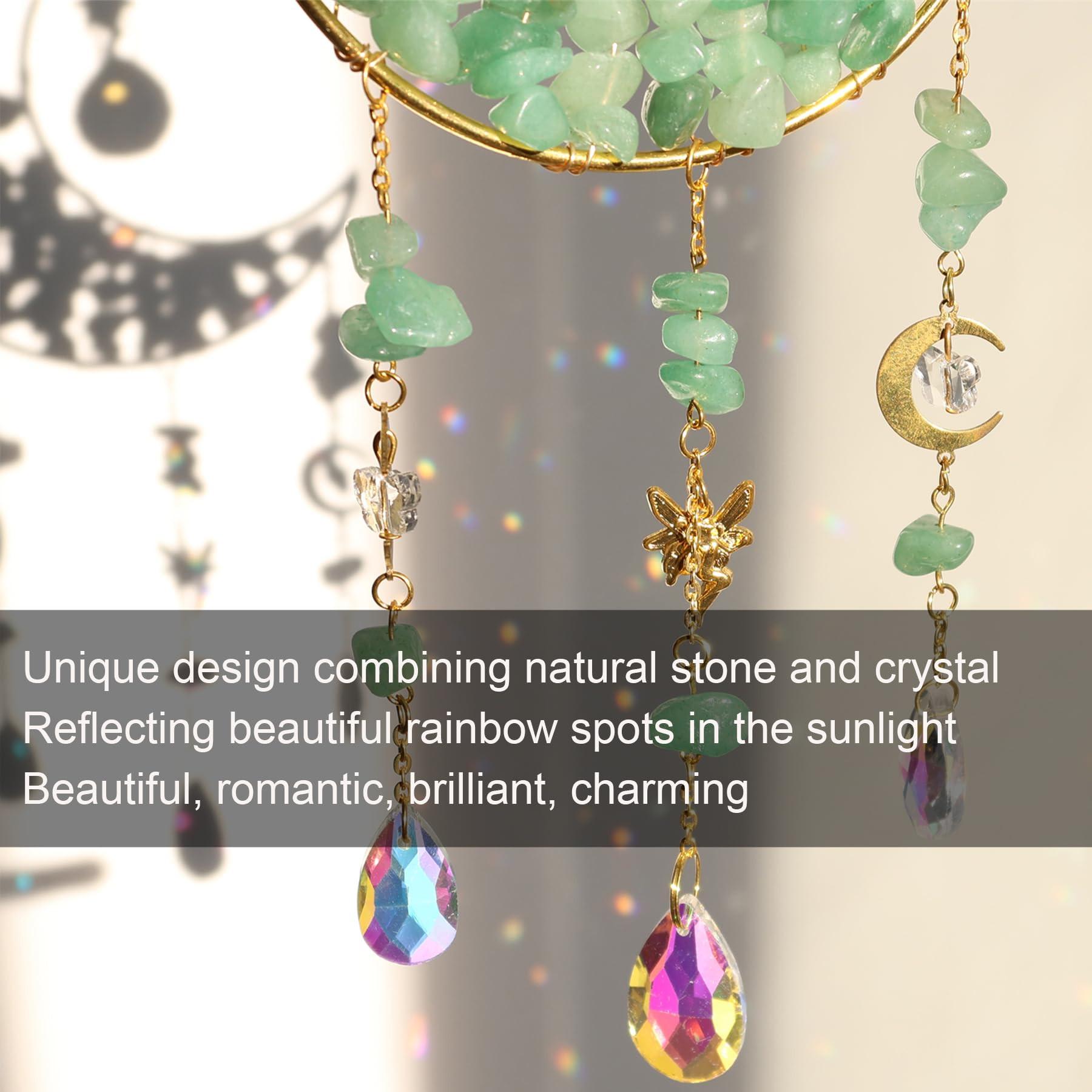 Alopini Sonnenfänger-Kristallfenster, Kristall-Anhänger-Dekoration  