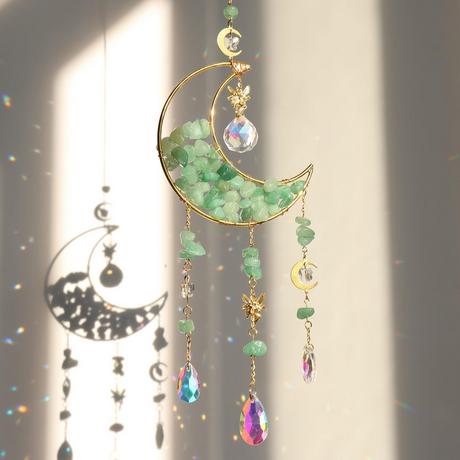 Alopini Sonnenfänger-Kristallfenster, Kristall-Anhänger-Dekoration  