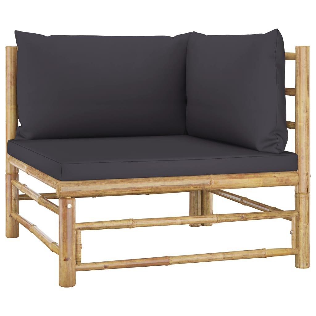 VidaXL Garten-lounge-set bambus  