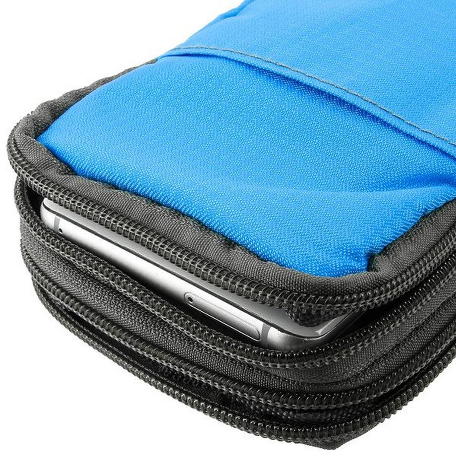 Avizar  Sacoche Bandoulière multipoches - Bleu 