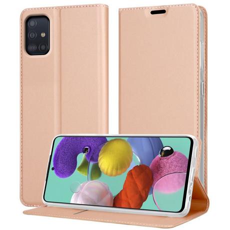 Cadorabo  Hülle für Samsung Galaxy A51 5G Magnetverschluss, Kartenfach 