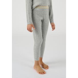 Damart  Legging fille Thermolactyl, maille torsadée 