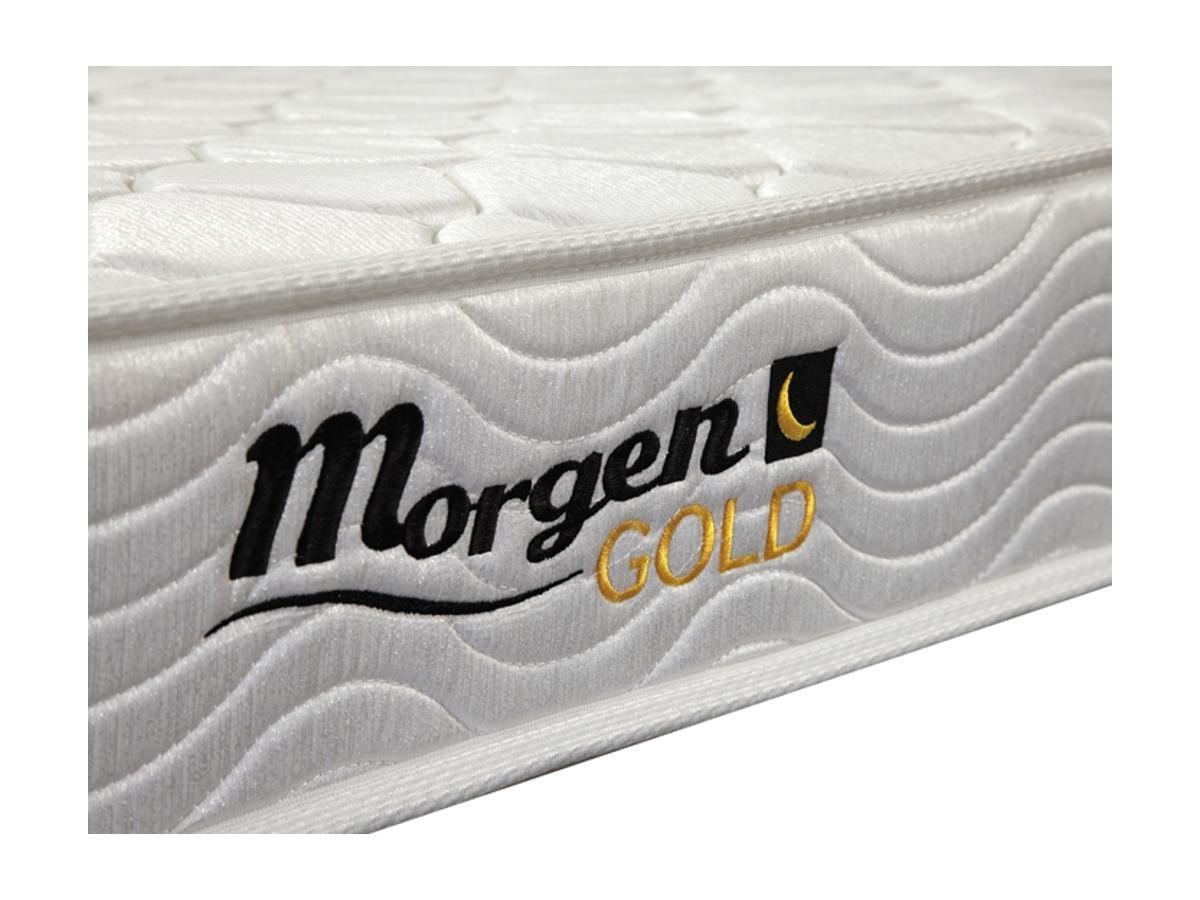 DREAMEA Set telaio a doghe + materasso molle e memory foam WOLKENLOS di MORGENGOLD  