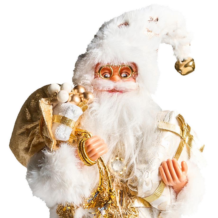 Beliani Weihnachtsdekoration aus Stoff  STRAUMSFJORDEN  