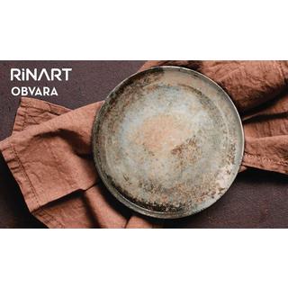 Rinart Piatto profondo - Obvara -  Porcellana - 23 cm (550cc)- set di 6  