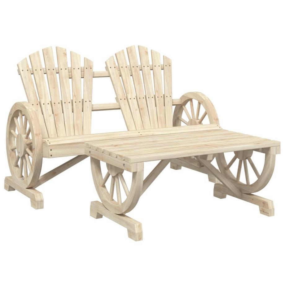 VidaXL Garten lounge set holz  