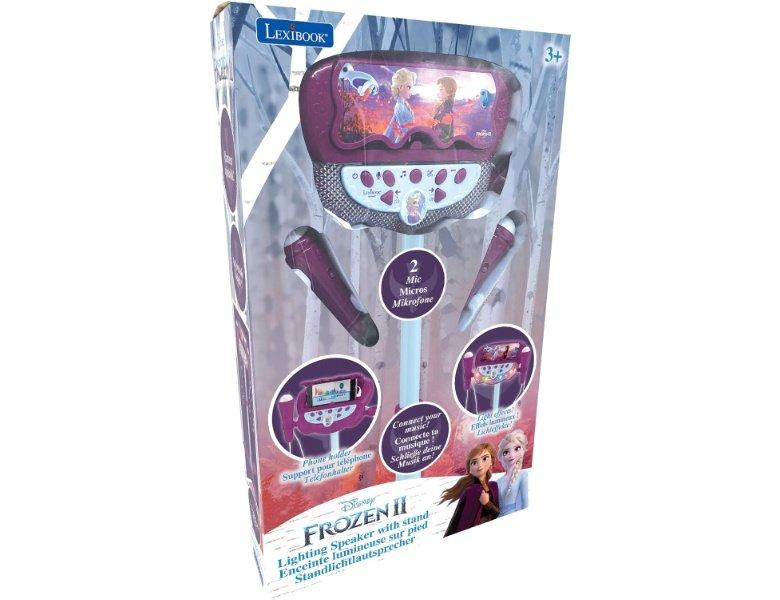 Lexibook  Disney Frozen Beleuchteter Lautsprecher mit 2 Mikrofonen und Spracheffekten 