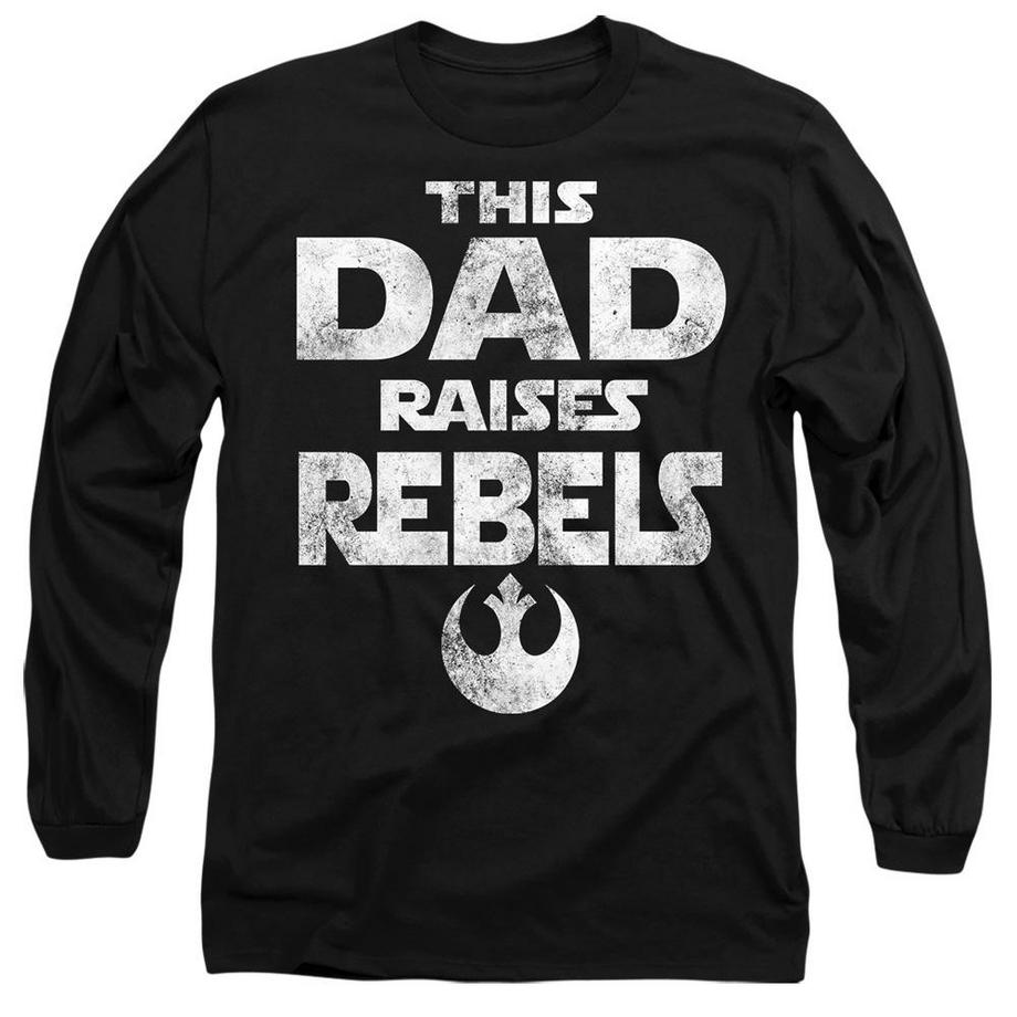 Dad Raises Rebels TShirt  Vatertag