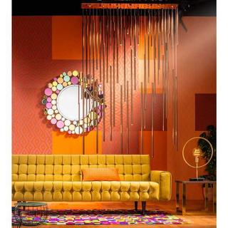 KARE Design Hängeleuchte Living Vegas Deluxe Brass LED  