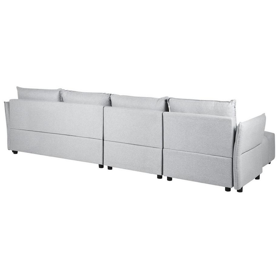 Beliani Ecksofa aus Stoff Klassisch TOMRA  