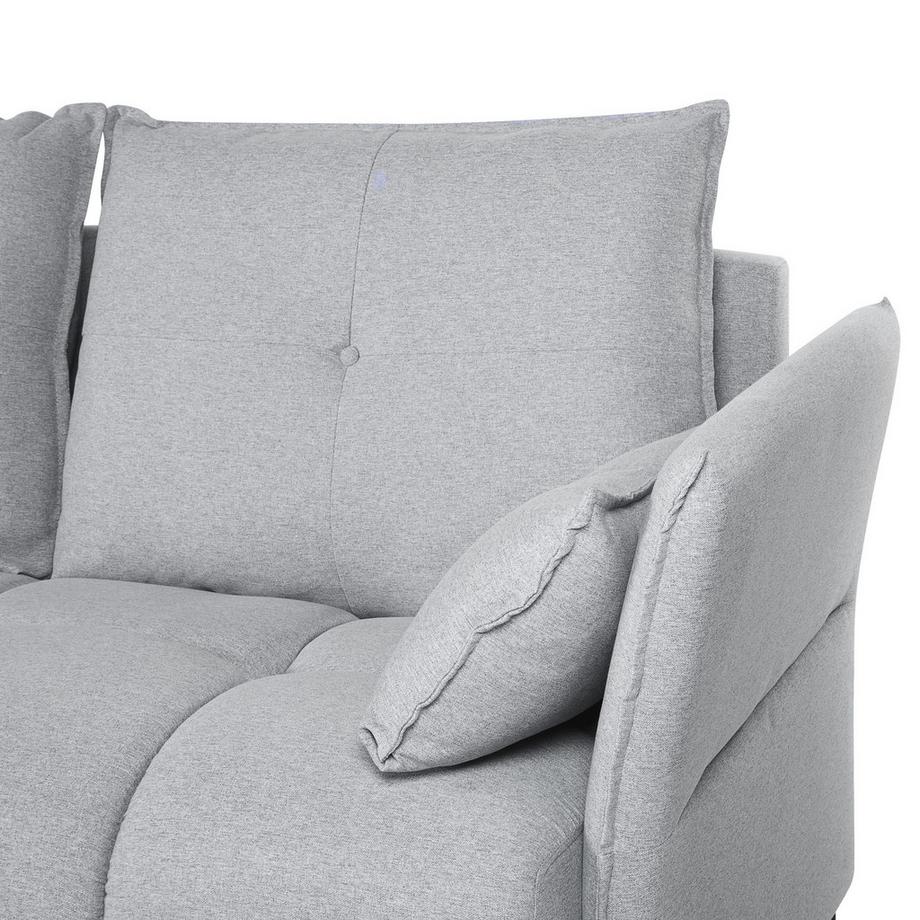 Beliani Ecksofa aus Stoff Klassisch TOMRA  