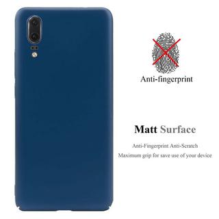 Cadorabo  Housse compatible avec Huawei P20 - Hard Case Coque de protection d'aspect métallique contre les rayures et les chocs 