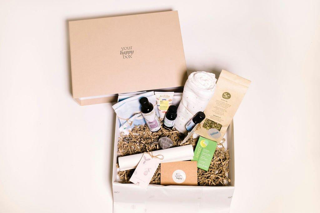 Image of Geschenkbox Für Nach Der Geburt - Yourhappybox #4 Damen Set