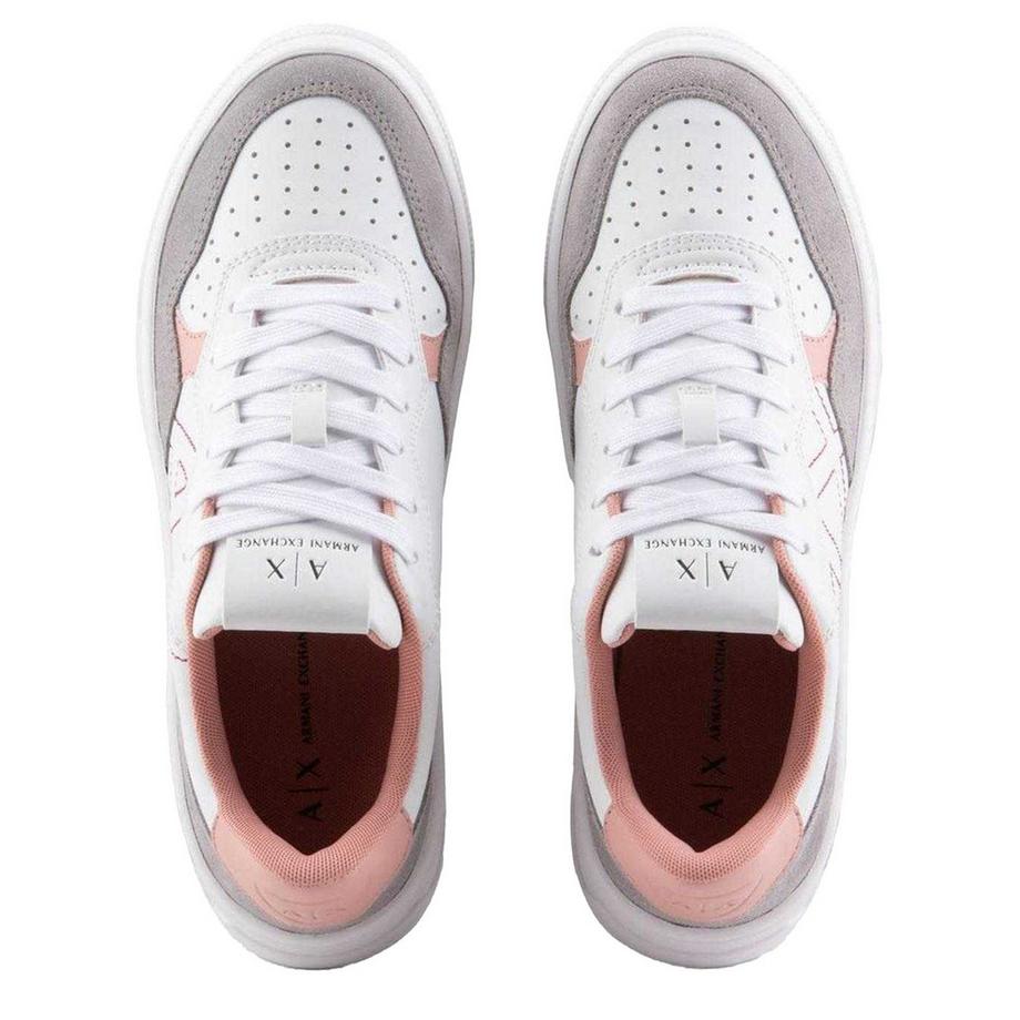 Armani Exchange Scarpe Sportive Pelle Suola Piattaforma  