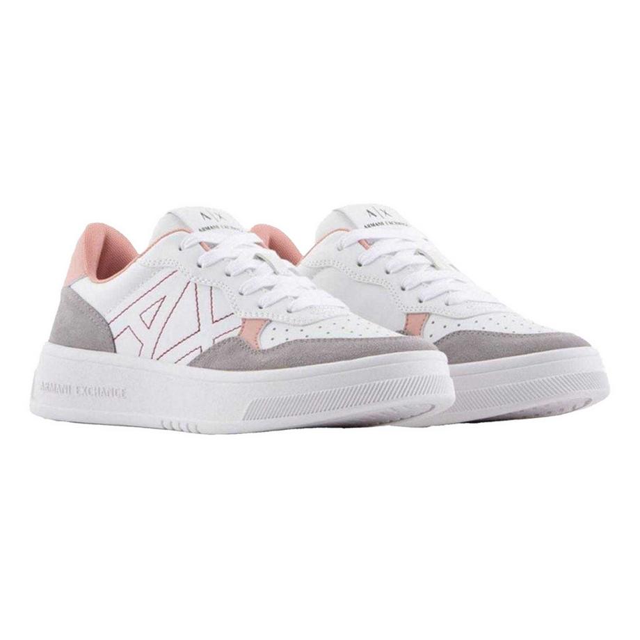 Armani Exchange Scarpe Sportive Pelle Suola Piattaforma  